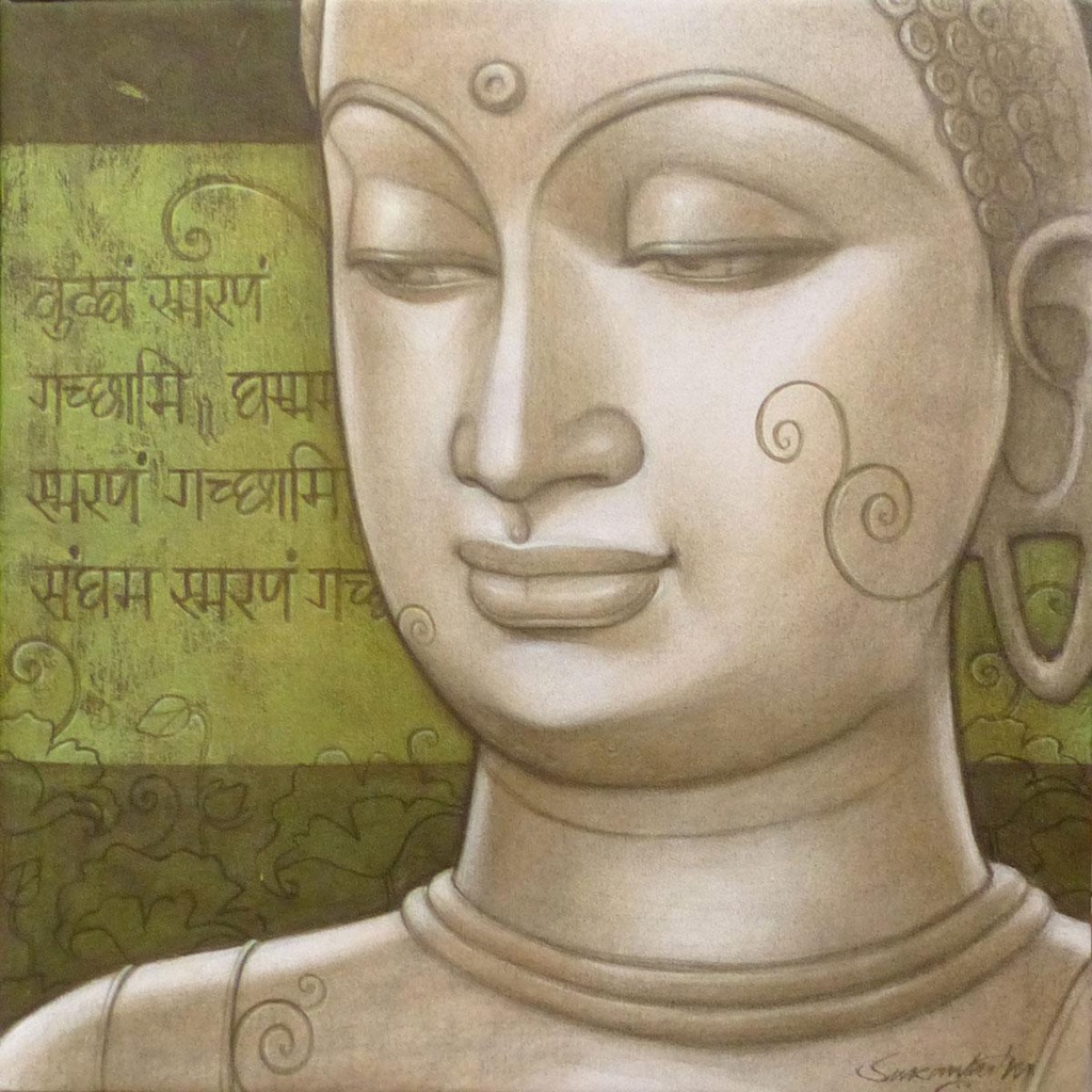 Lord Buddha by Sukanta Das