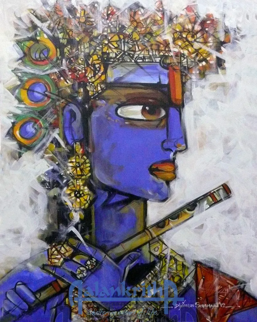 Krishna by Dhiren Shasmal