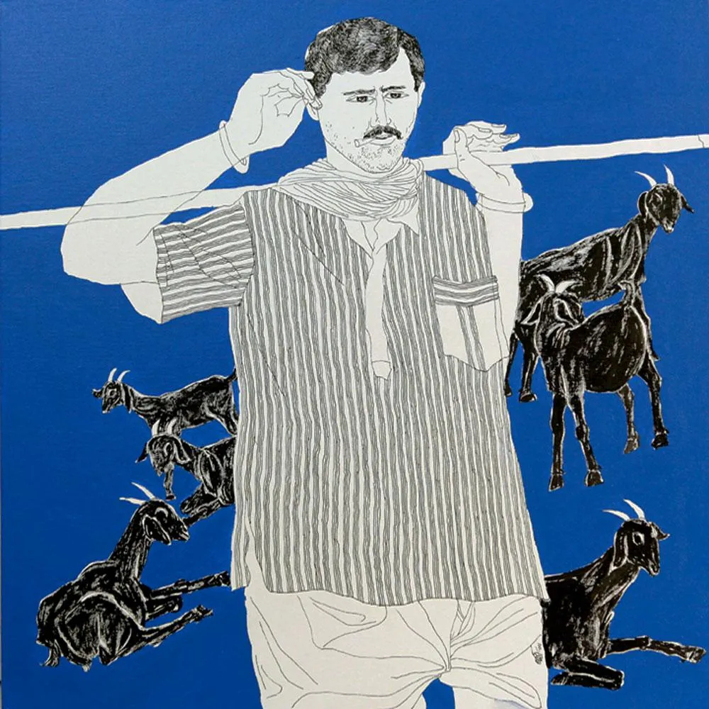 Untitled by Laxman Aelay