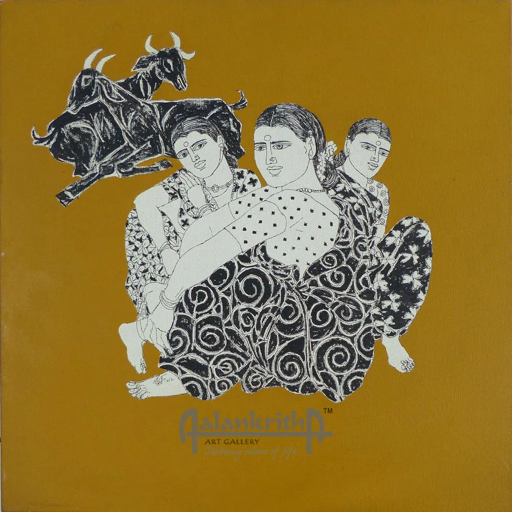 Untitled by Laxman Aelay