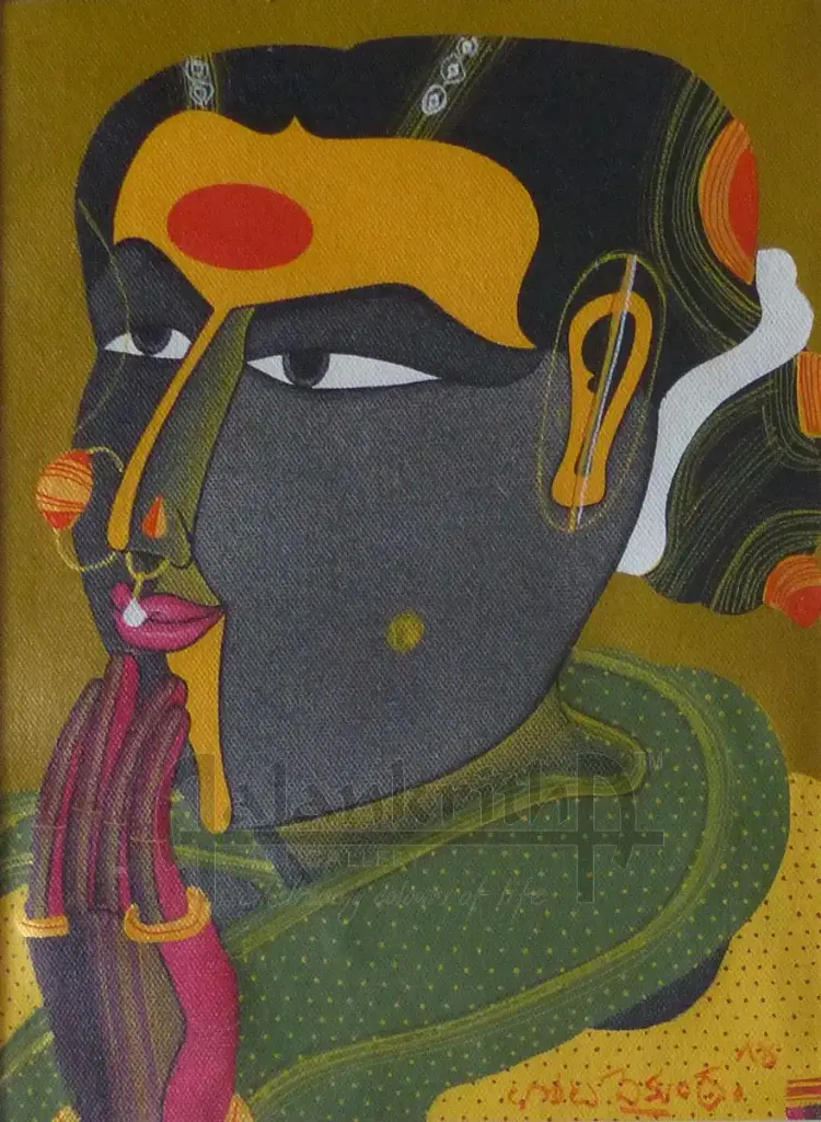 Telangana Woman by Thota Vaikuntam