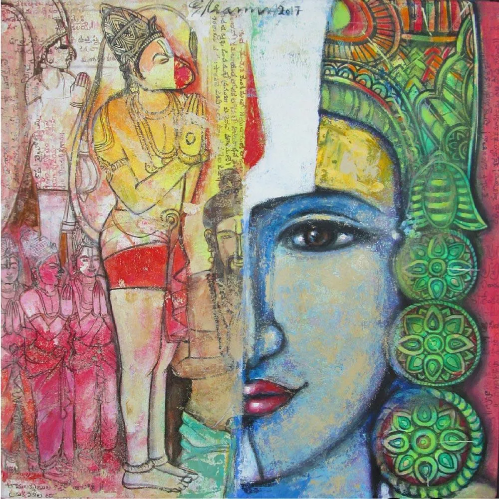 Lord Rama by Pramod Reddy Gade