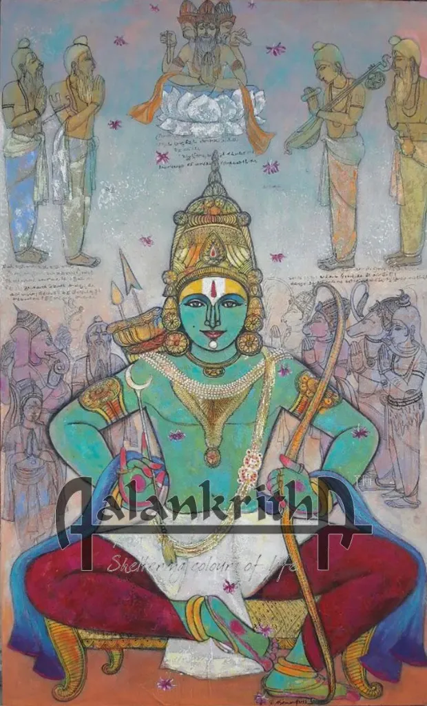 Lord Rama by Pramod Reddy Gade