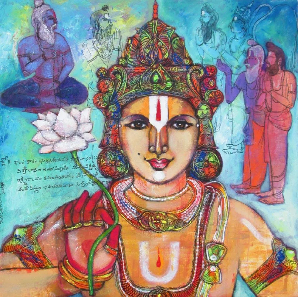 Lord Vishnu by Pramod Reddy Gade