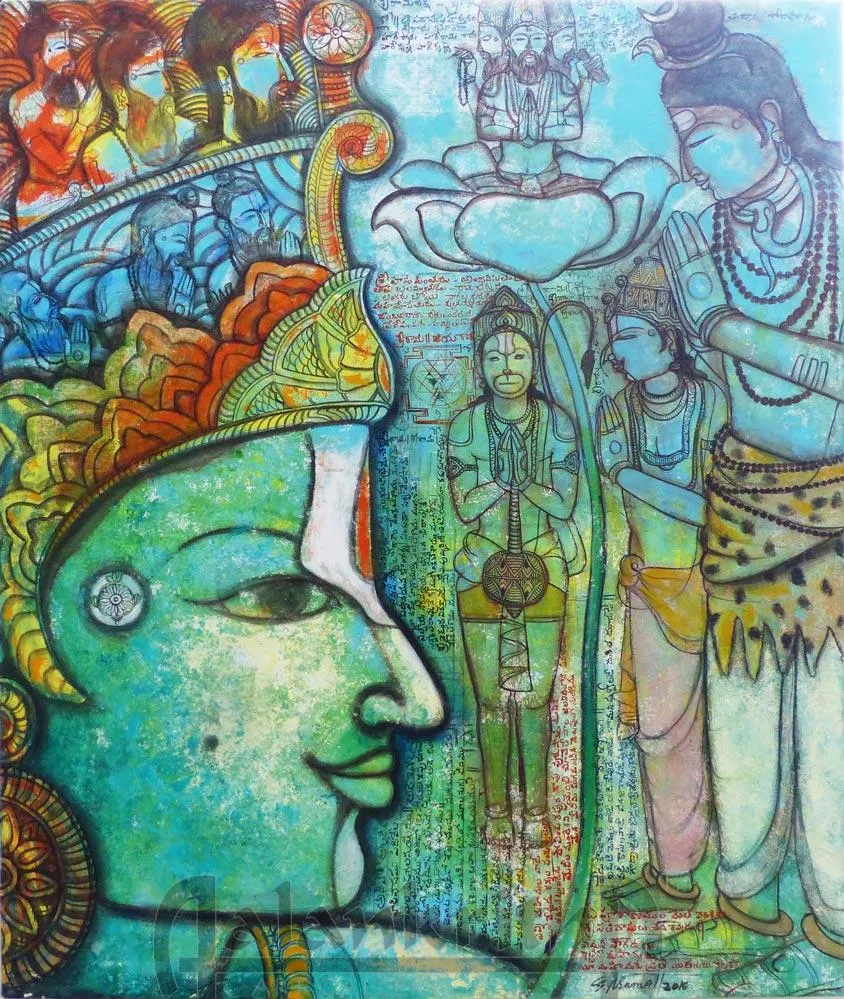 Lord Rama by Pramod Reddy Gade