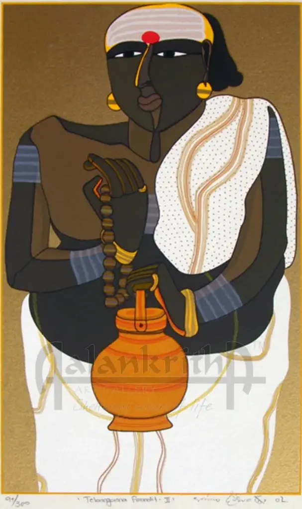 Telangana Man by Thota Vaikuntam