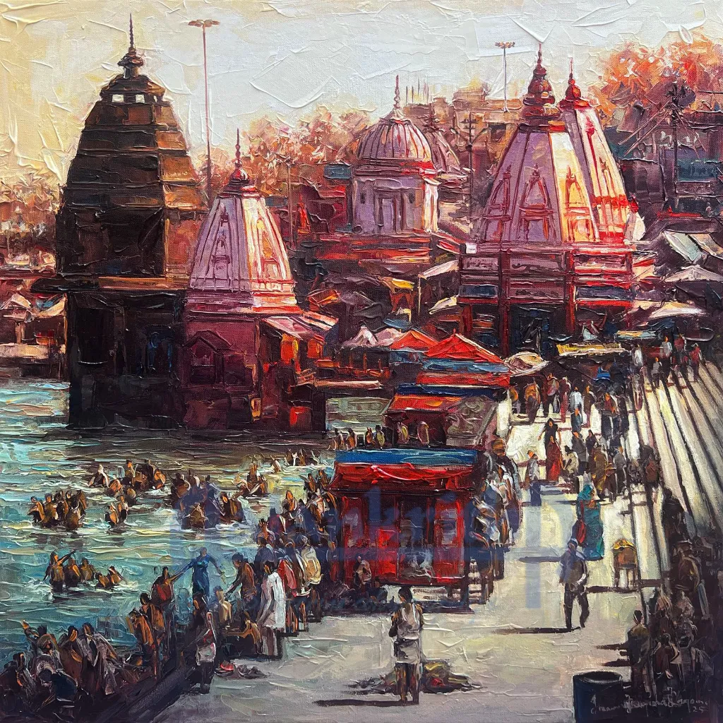 Haridwar by Iruvanan Karunakaran
