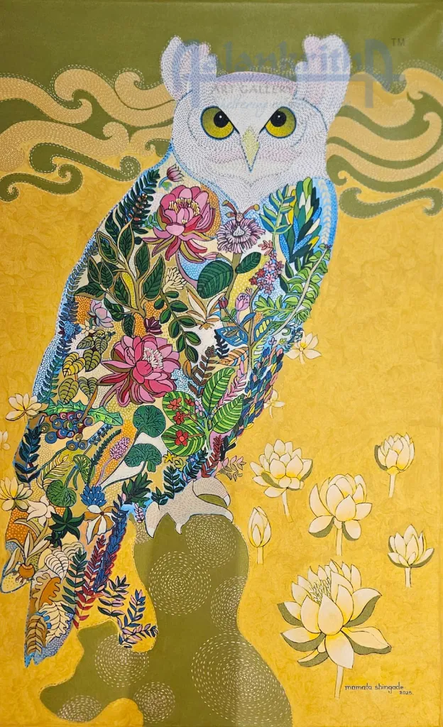  Owl by Mamata Shingade