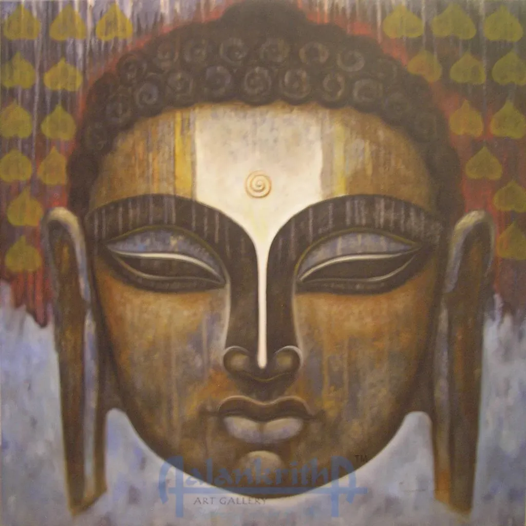 Lord Buddha by Makrand Jadhav