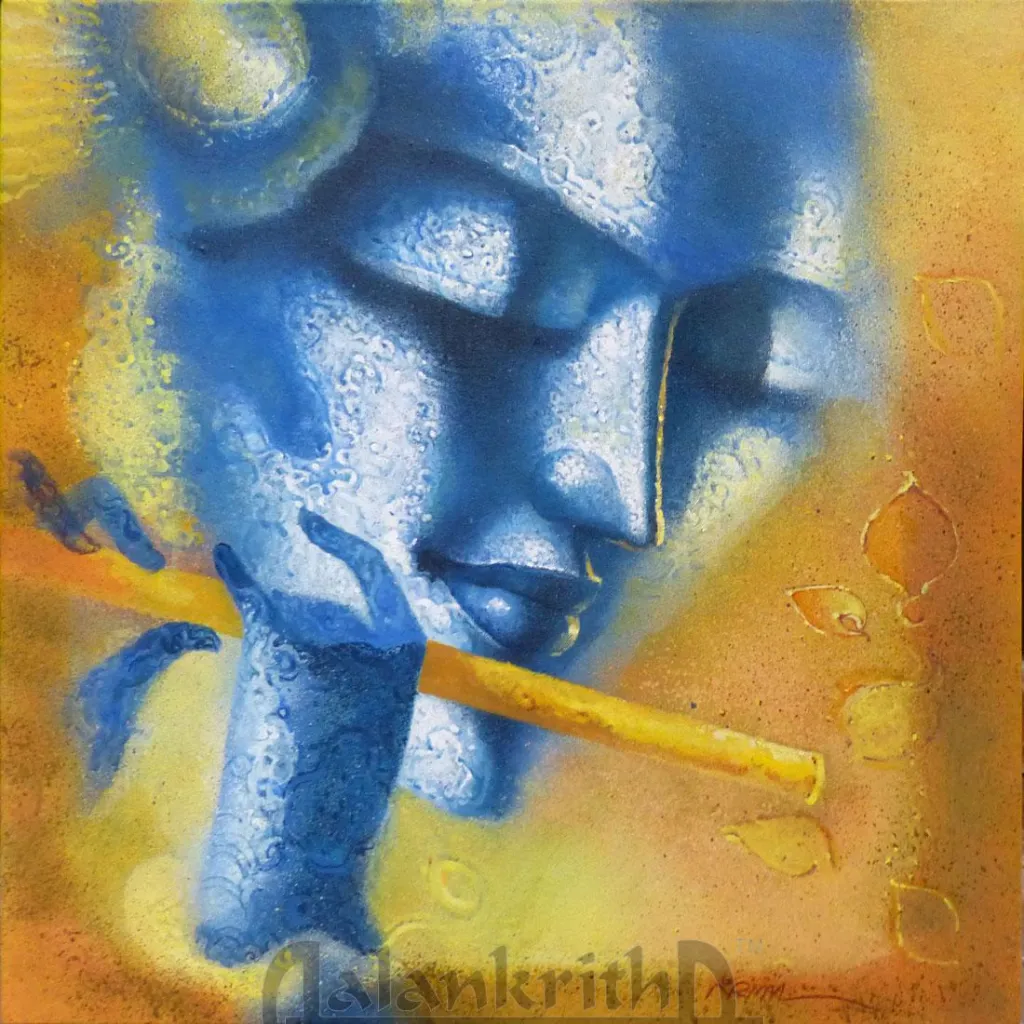 Lord Krishna by Nirmal Karmaker