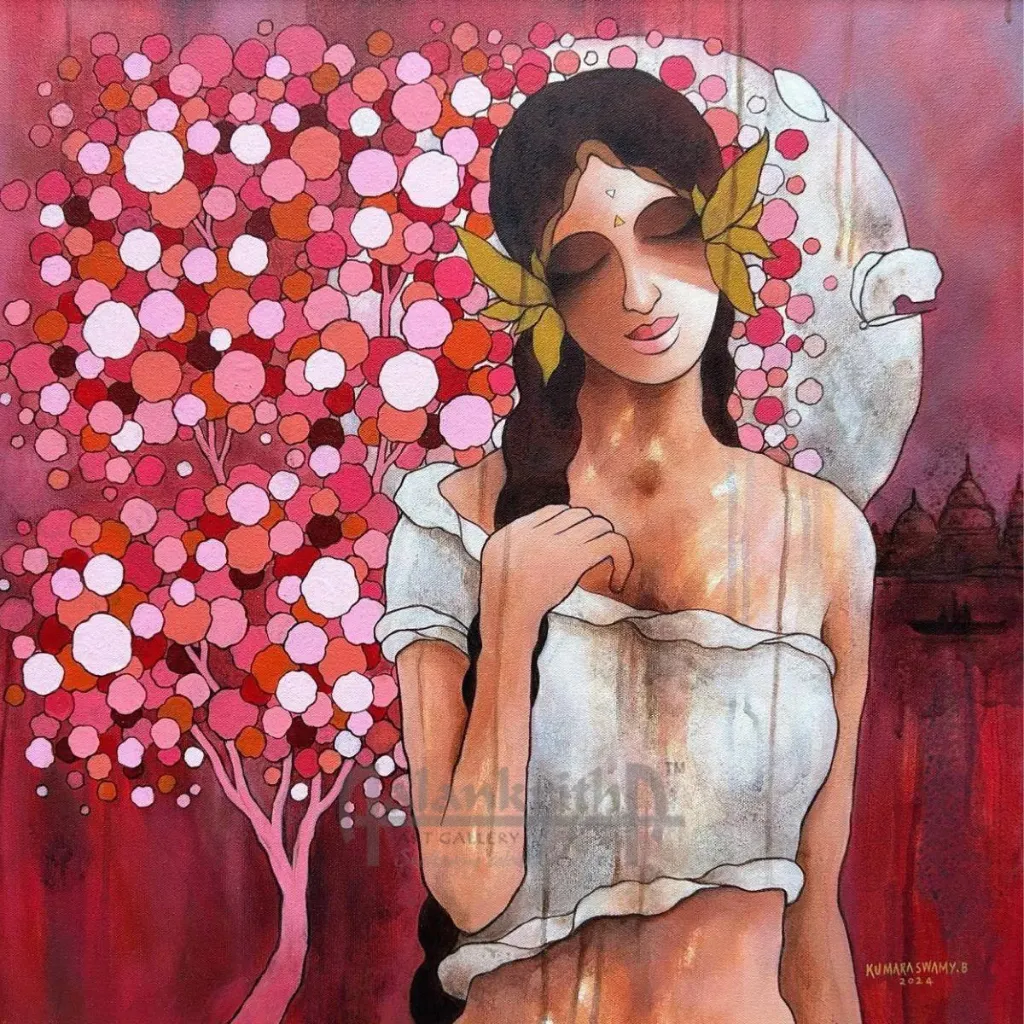 Whispers of Nature Around Her by Kumaraswamy B