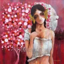 Whispers of Nature Around Her by Kumaraswamy B