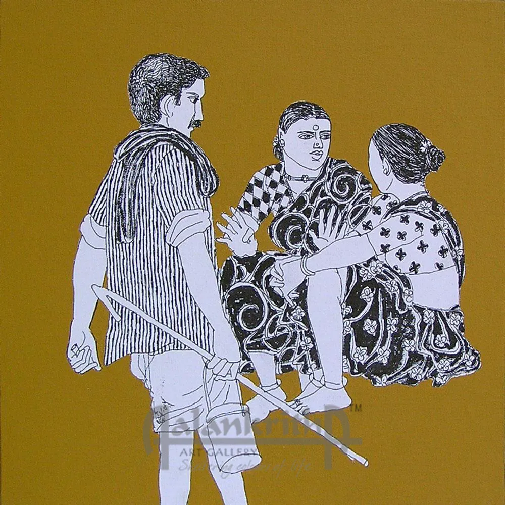 Untitled by Laxman Aelay