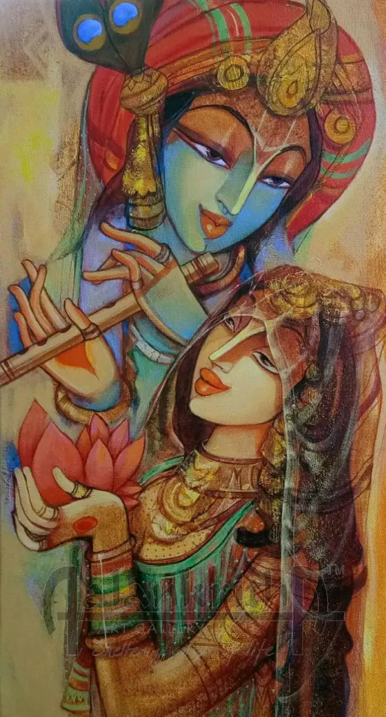 Radha Krishna by Ahobhilam Prabhaker