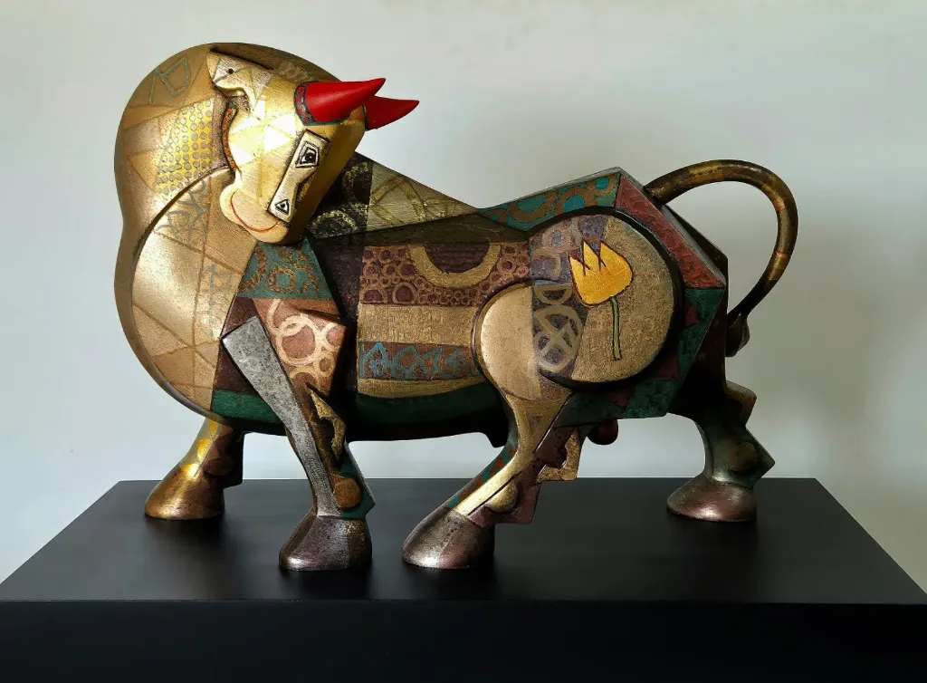 Bull by Dinkar Jadhav