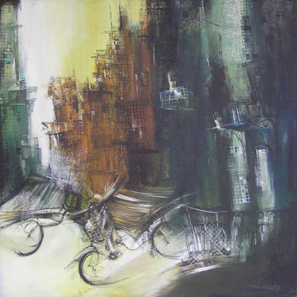Rickshaw Puller by Bharat Das