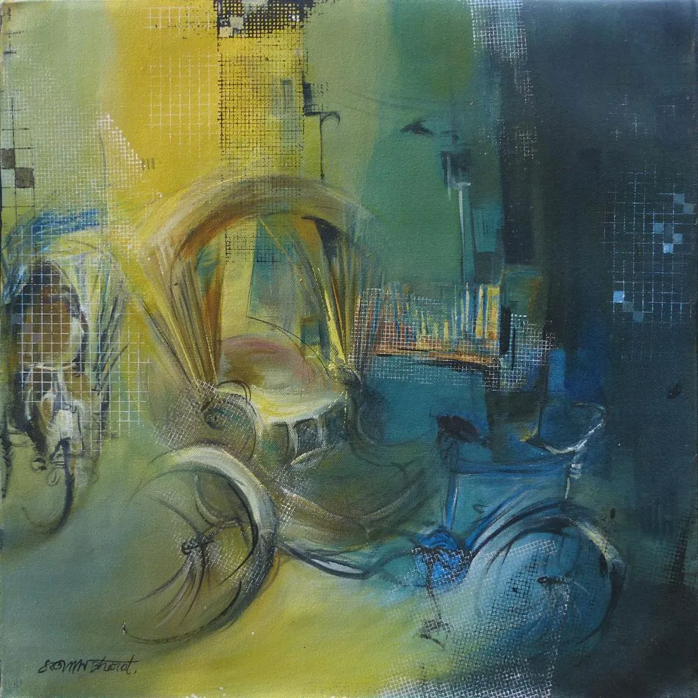 Rickshaw by Bharat Das