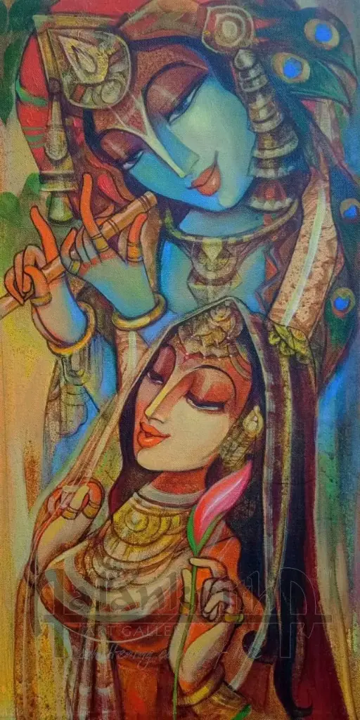 Radha Krishna by Ahobhilam Prabhaker