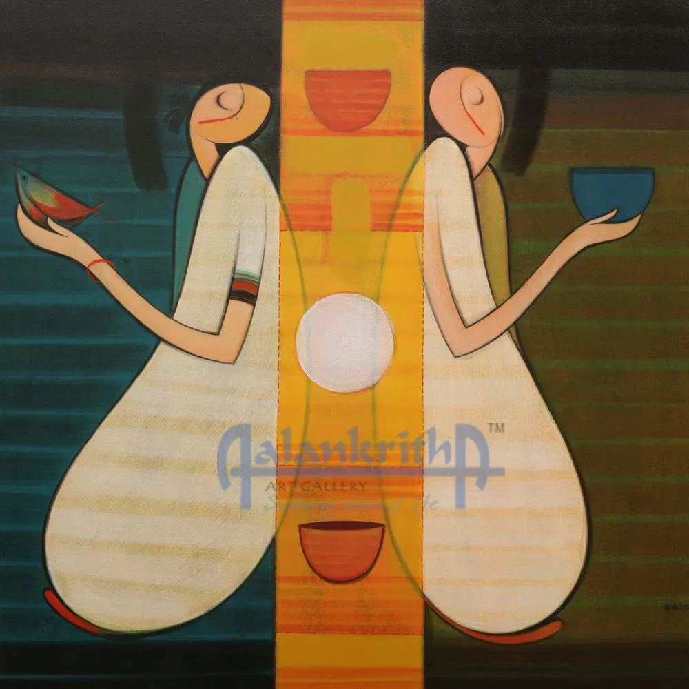 Couple by Dattatraya Thombare